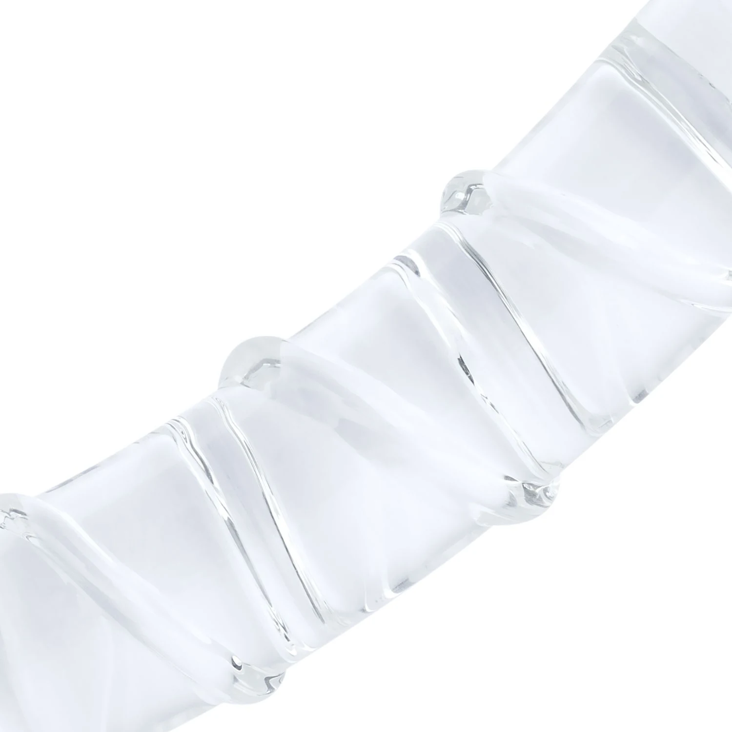 Gildo Glas G-Punkt Dildo No. 31, beidseitig verwendbar und 17,5 cm lang