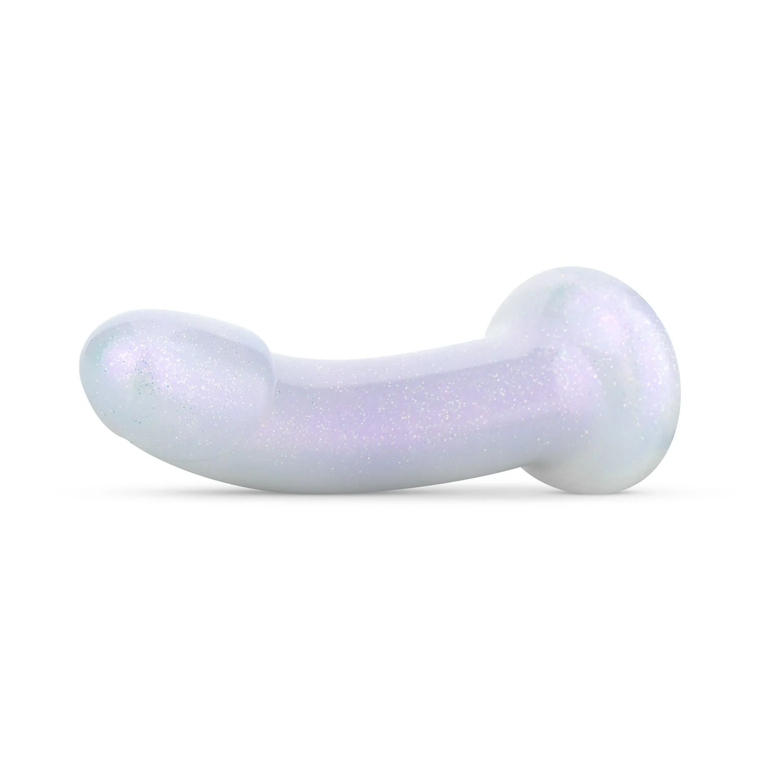 Weißer Dildo mit Saugnapf, Einführtiefe 170 mm und Venenstruktur