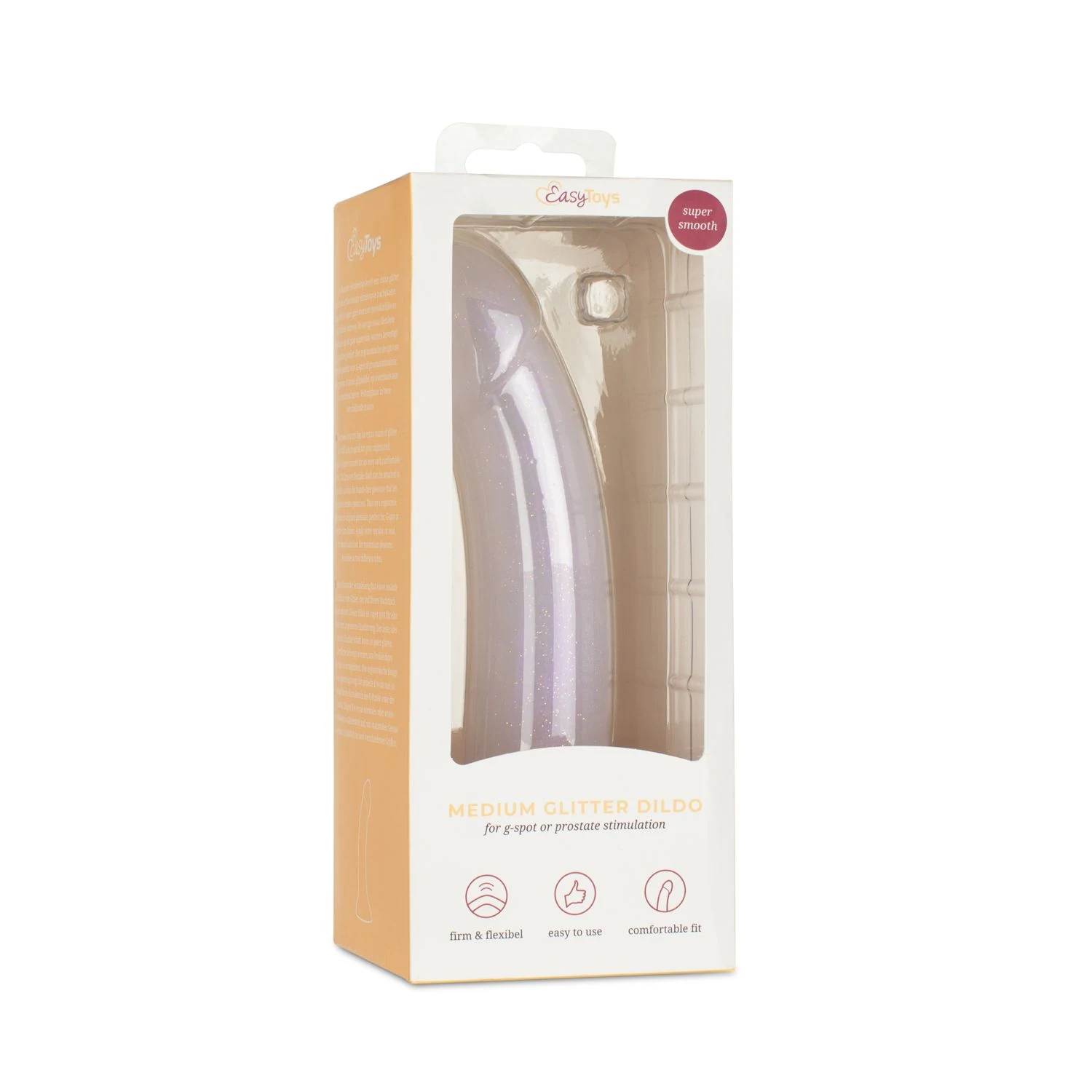 Wasserfester Meerjungfrau Glitzer Dildo mit Saugnapf