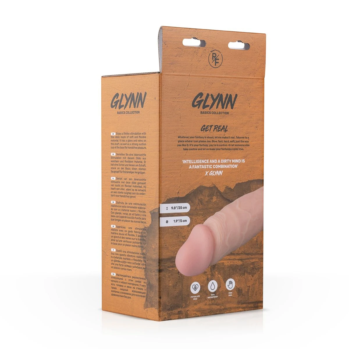 Glynn Vibrator unisex für vaginale und anale Stimulation mit variierenden Vibrationen