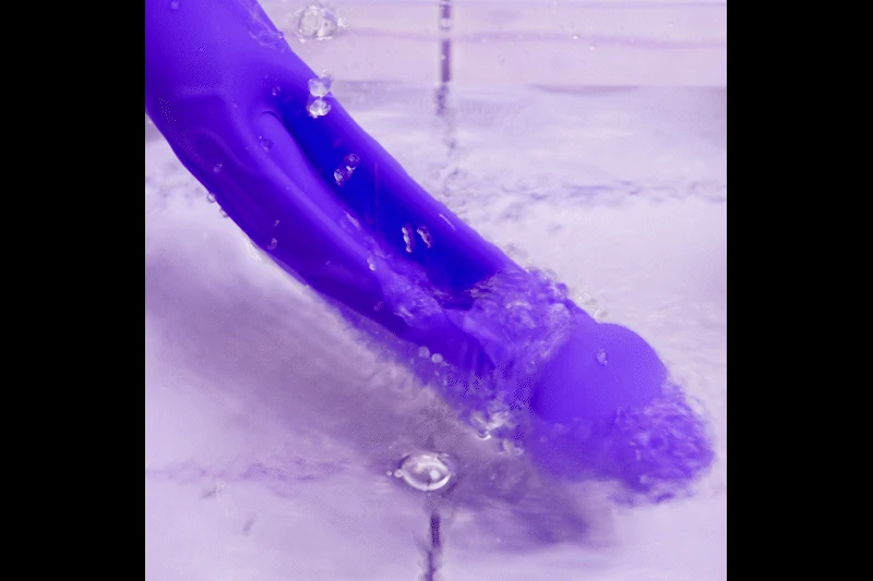 Flax G-Punkt Vibrator mit realistischer Spitze und geädertem Schaft