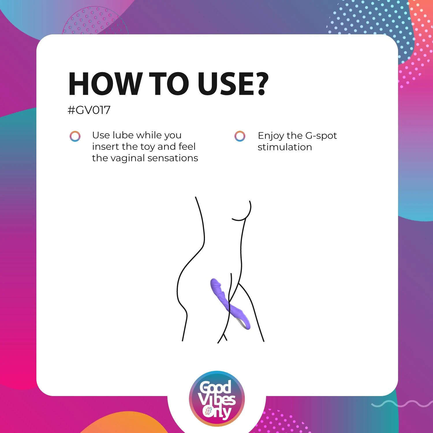 Wiederaufladbarer G-Punkt Vibrator mit USB-Ladekabel