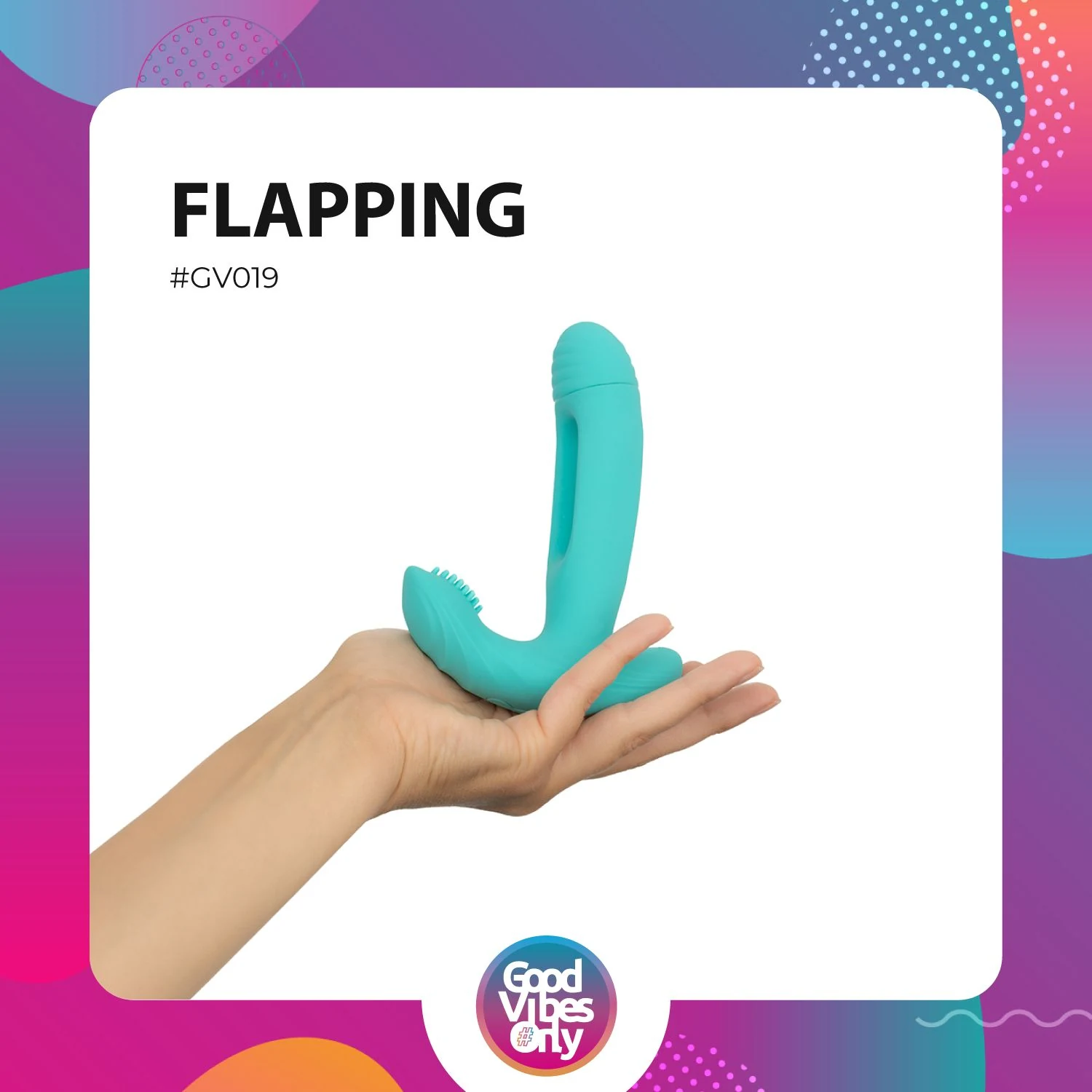 Gina Vibrator für G-Punkt, Vagina und Klitoris mit verstellbarer Vibration