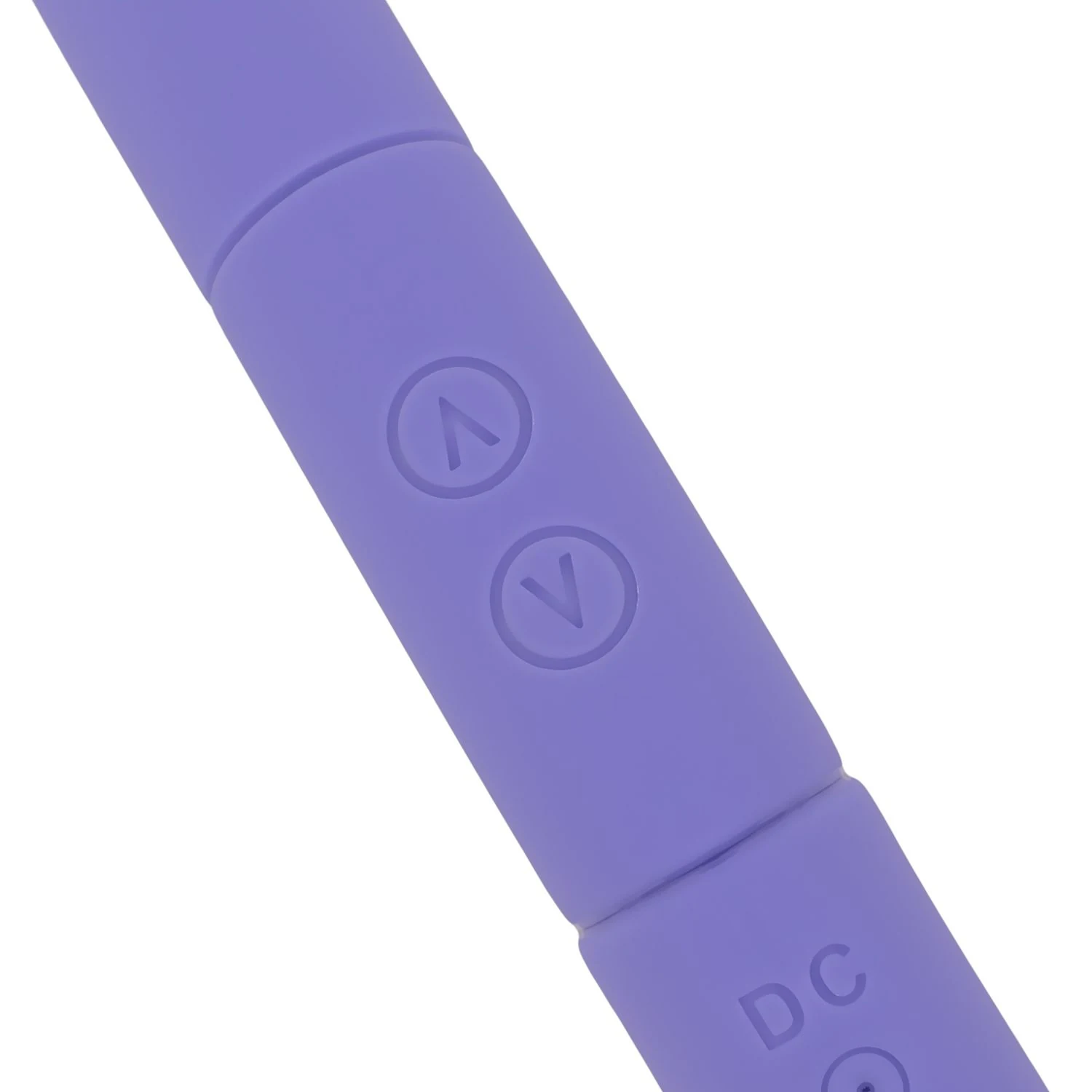 Wasserfester Doppelvibrator Jane in Lila für gezielte Stimulation