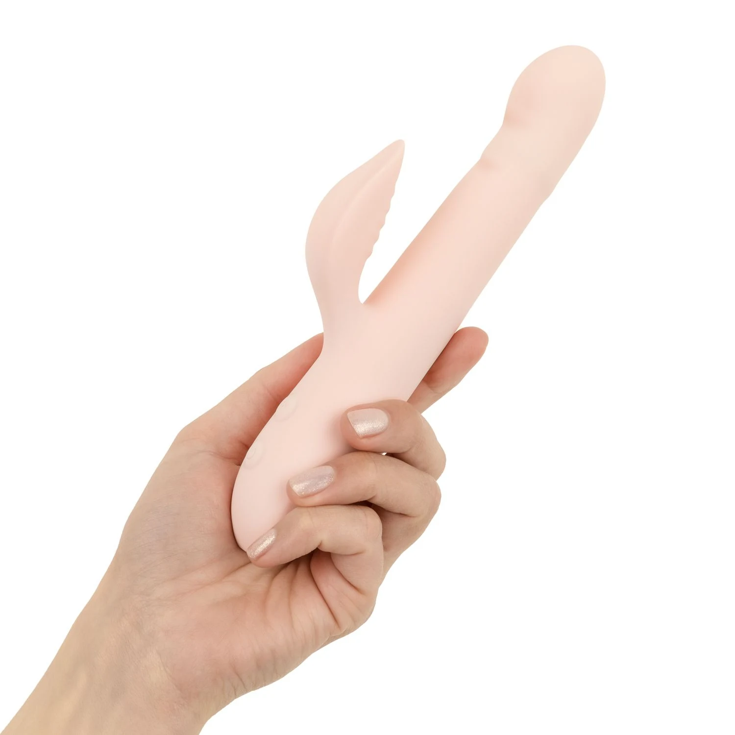 Rosa Silikon-Vibrator Shai für Vagina, G-Punkt und Klitoris