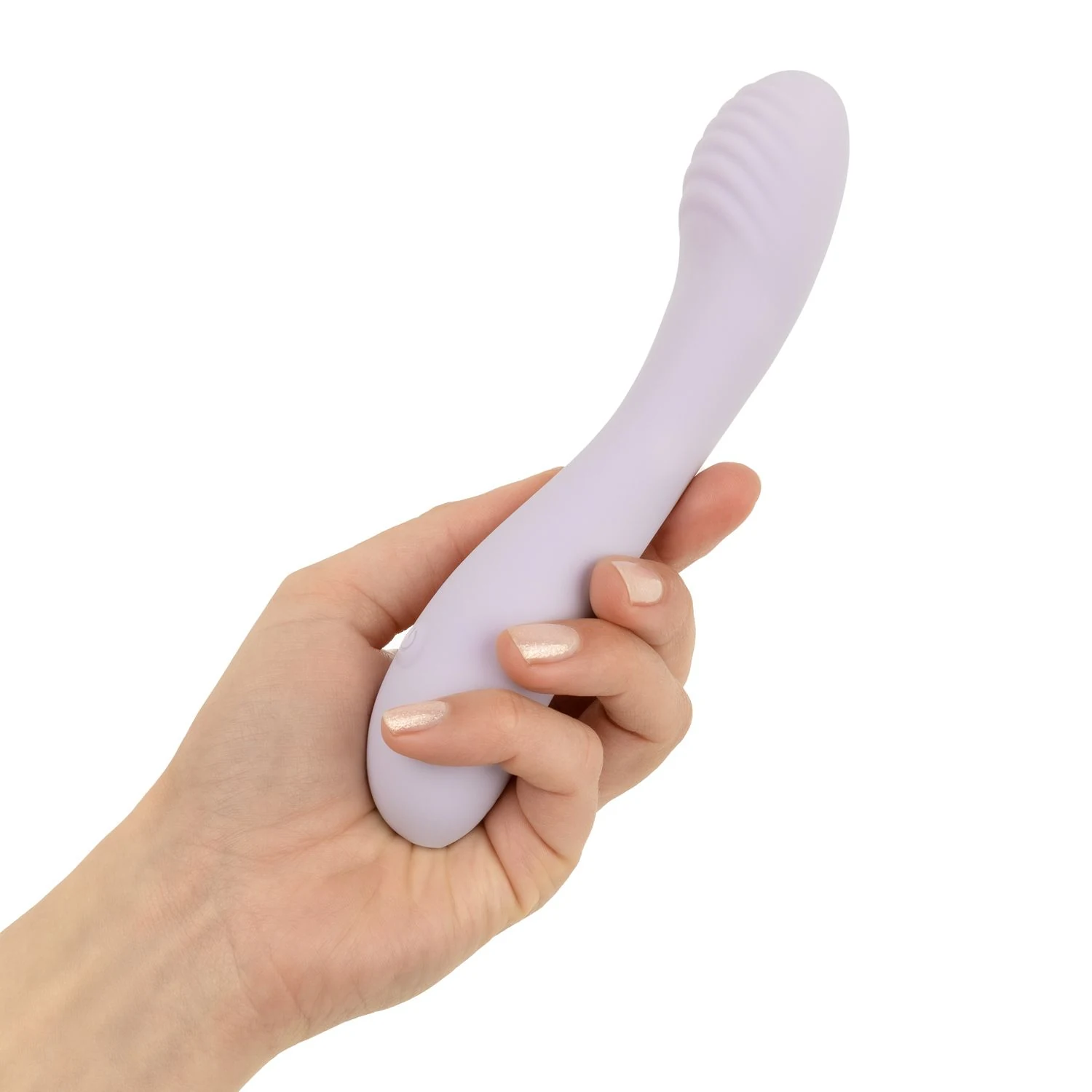 Lila Silikon-Vibrator Sofi mit 187 mm Länge und 35 mm Durchmesser
