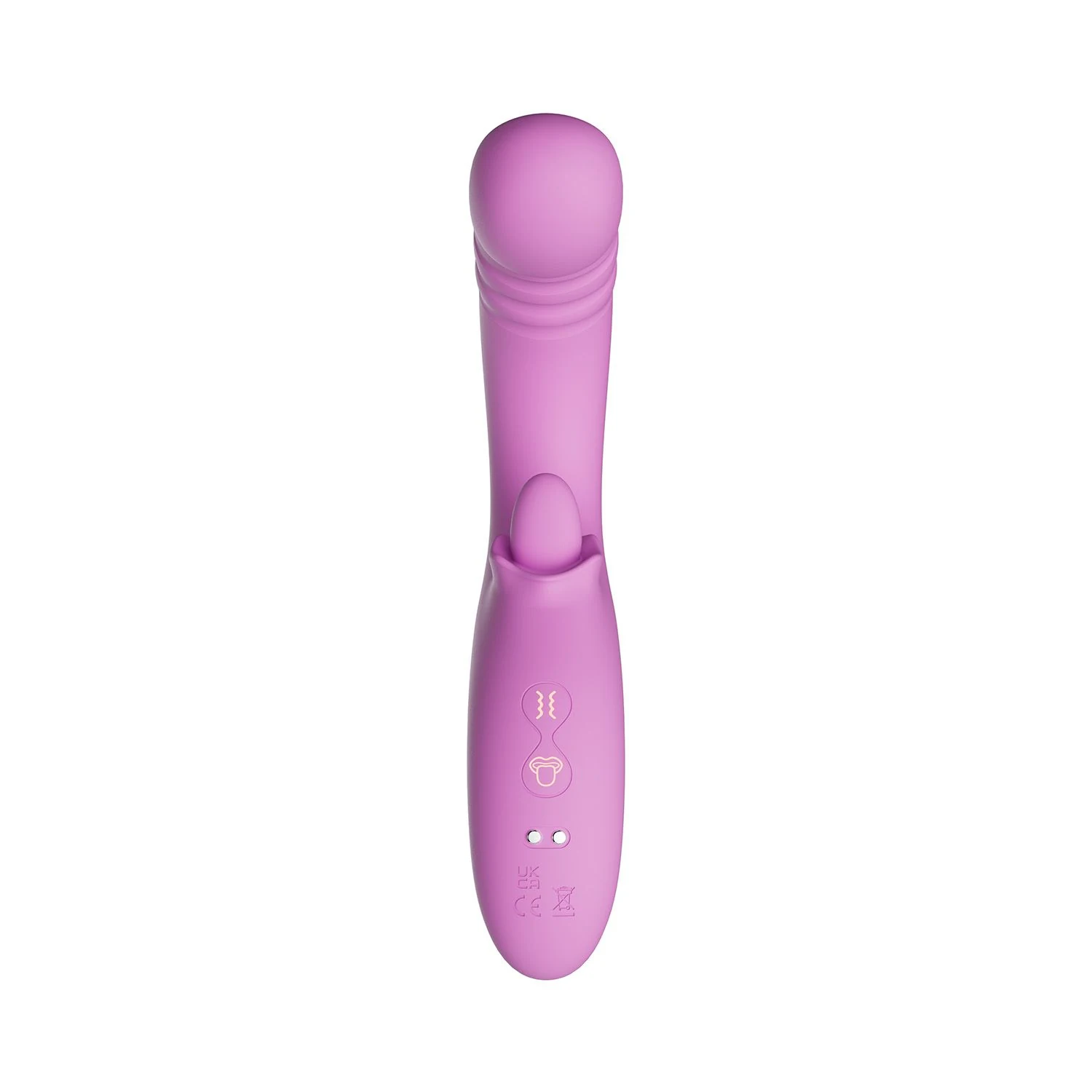 Good Vibes Only Stoßvibrator aus ABS, PVC und Silikon in Rosa