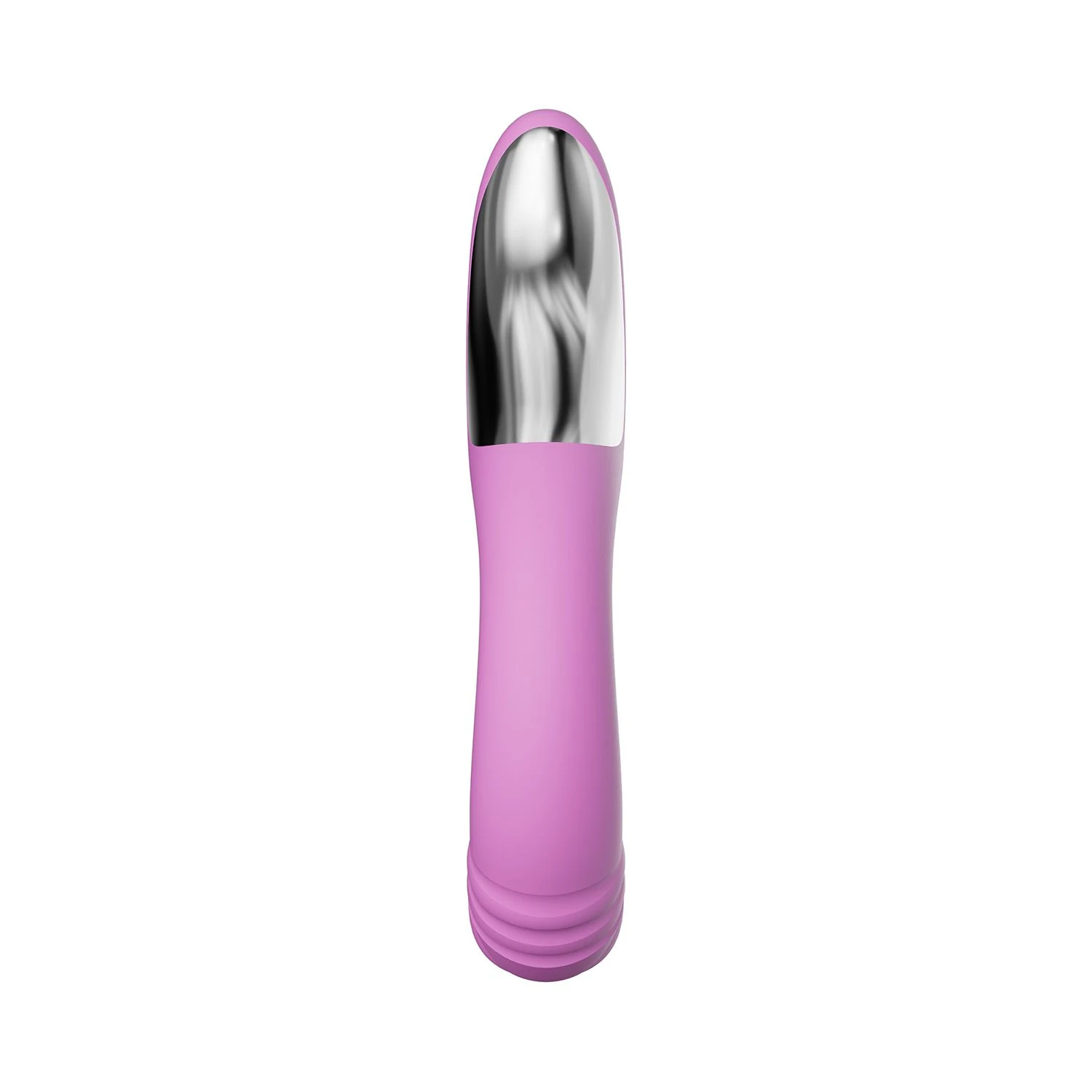 Spritzwassergeschützter Stoßvibrator mit Zunge in Rosa
