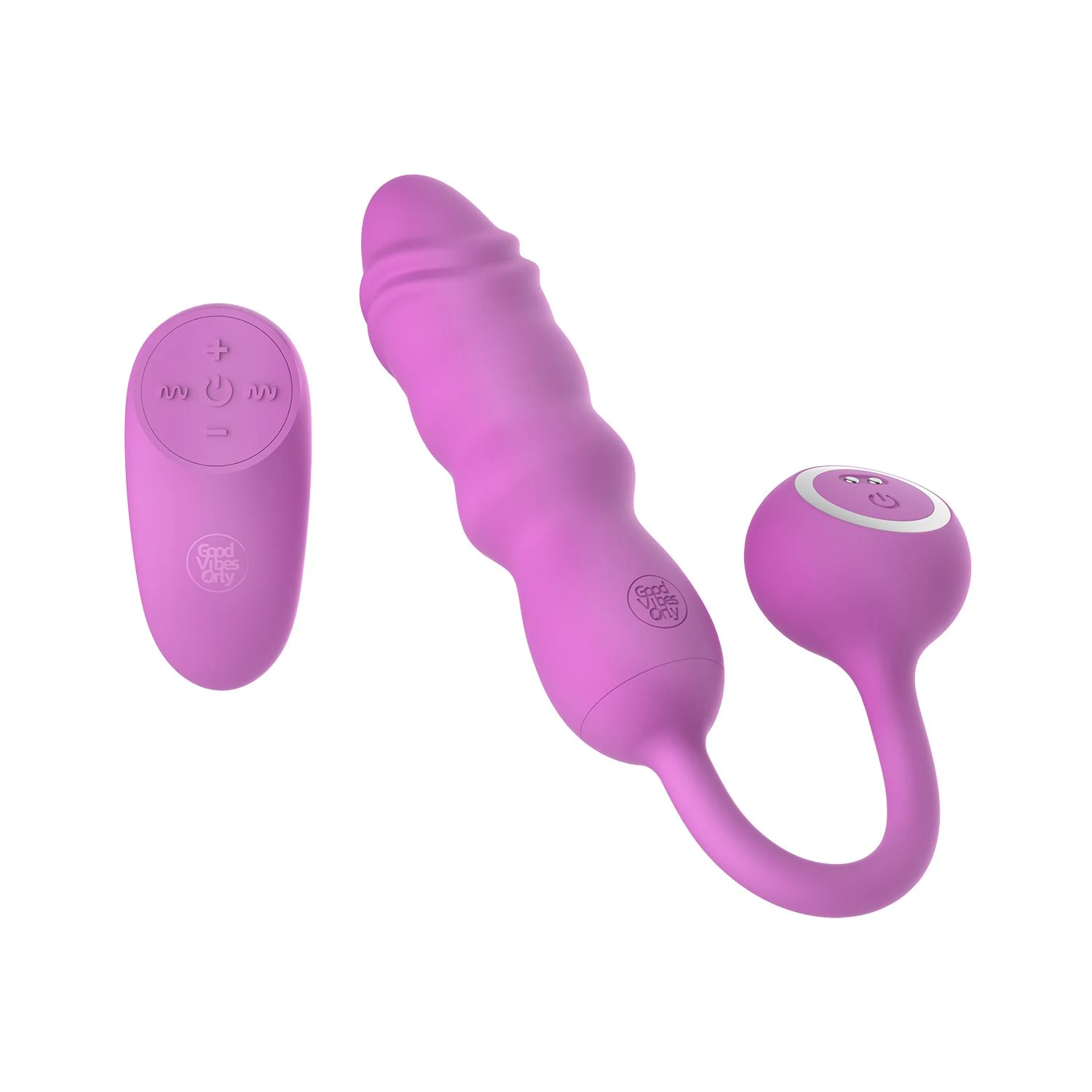 Rosa Vibrator mit 280 mm Länge und 45 mm Breite