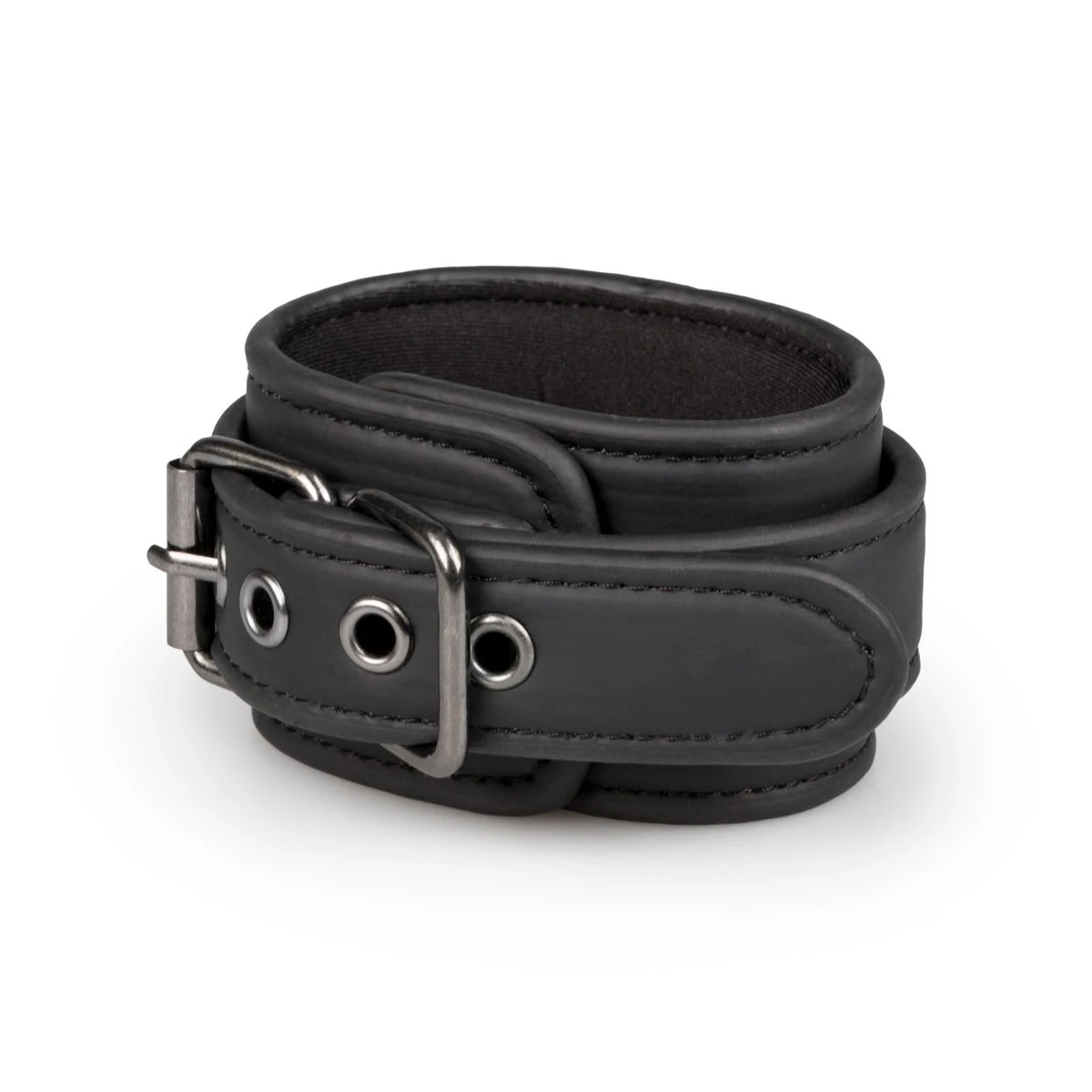 Handgelenkmanschetten aus PU-Leder und Metall für Bondage