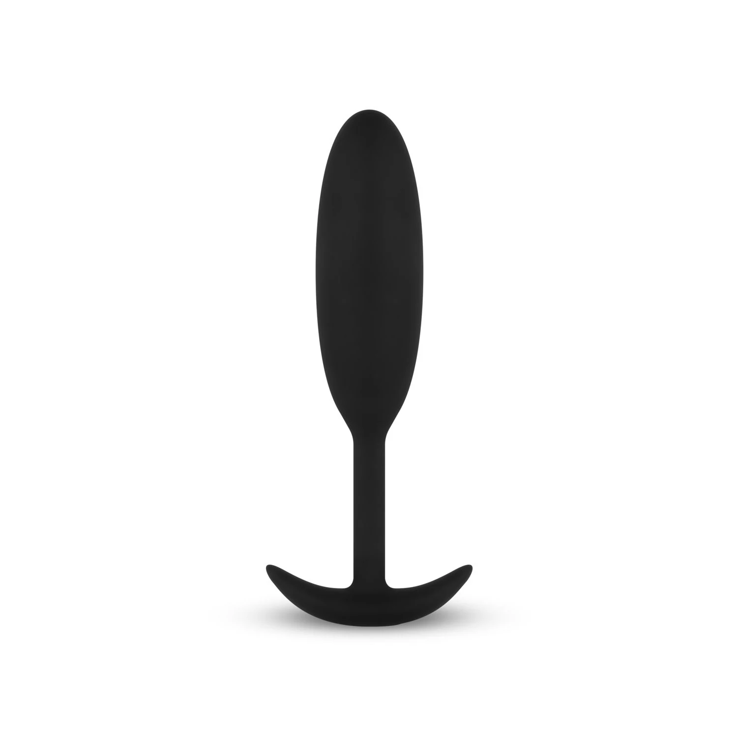 Heavy Fulfiller gewichteter Analplug klein in Schwarz mit ovaler Form