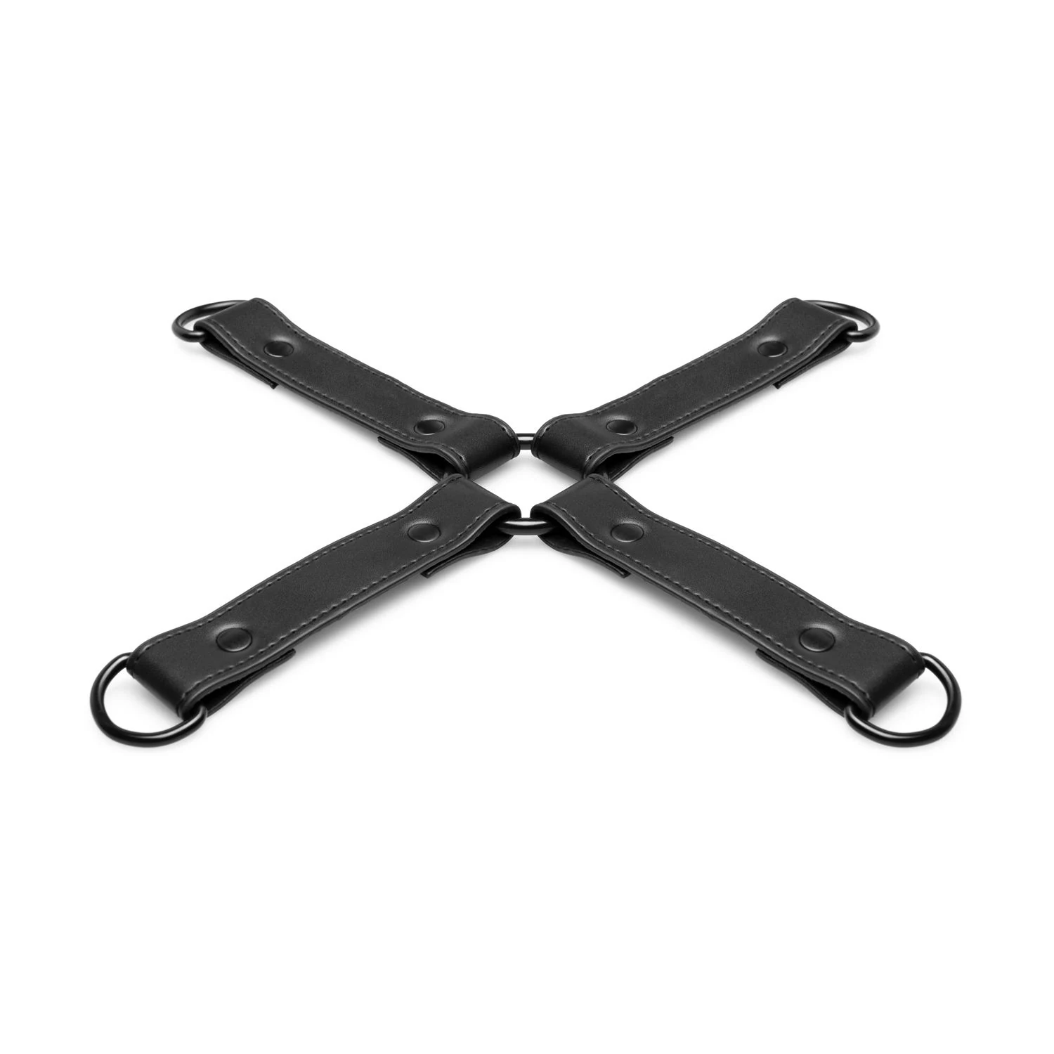 Einzeln erhältlicher Hogtie Schwarz für BDSM-Spiele