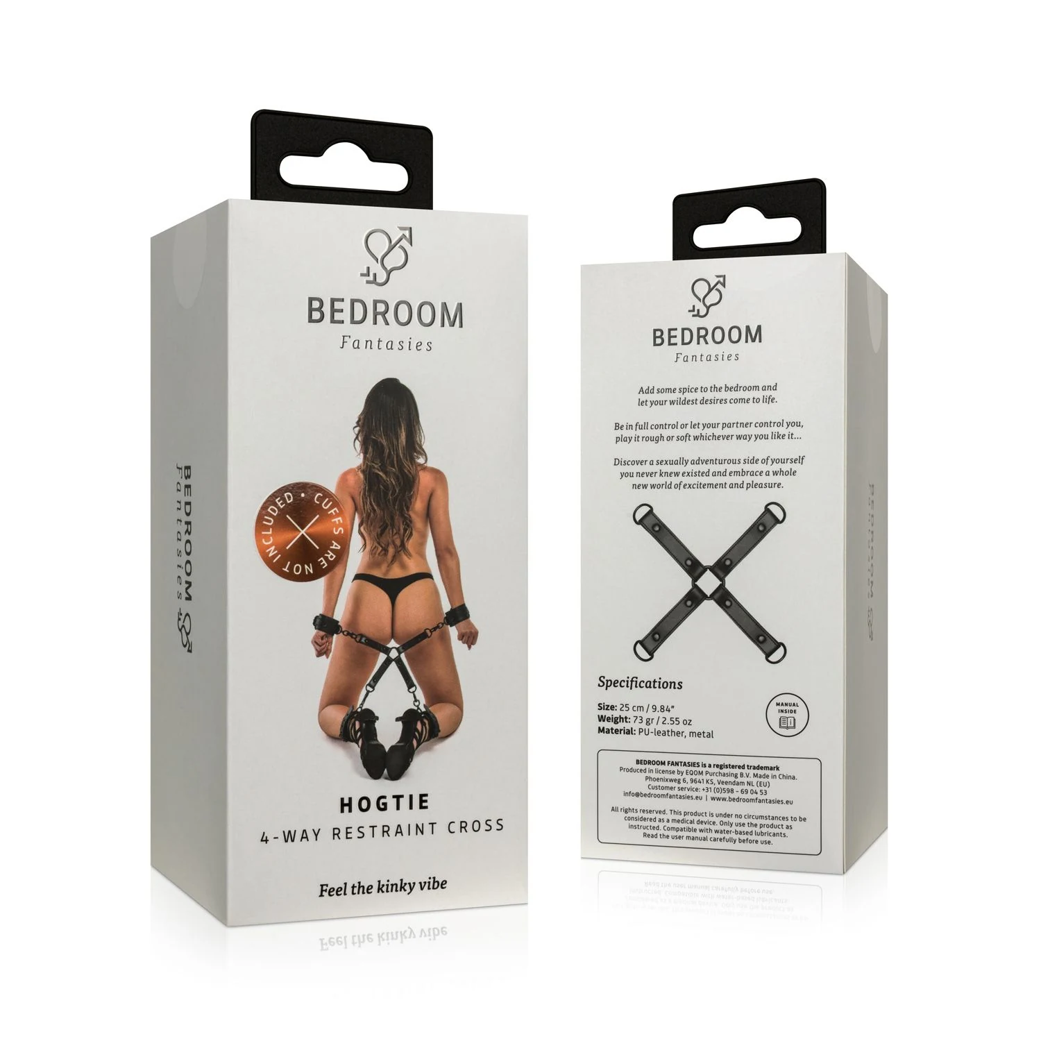 Bedroom Fantasies Hogtie Schwarz als BDSM-Ausrüstung