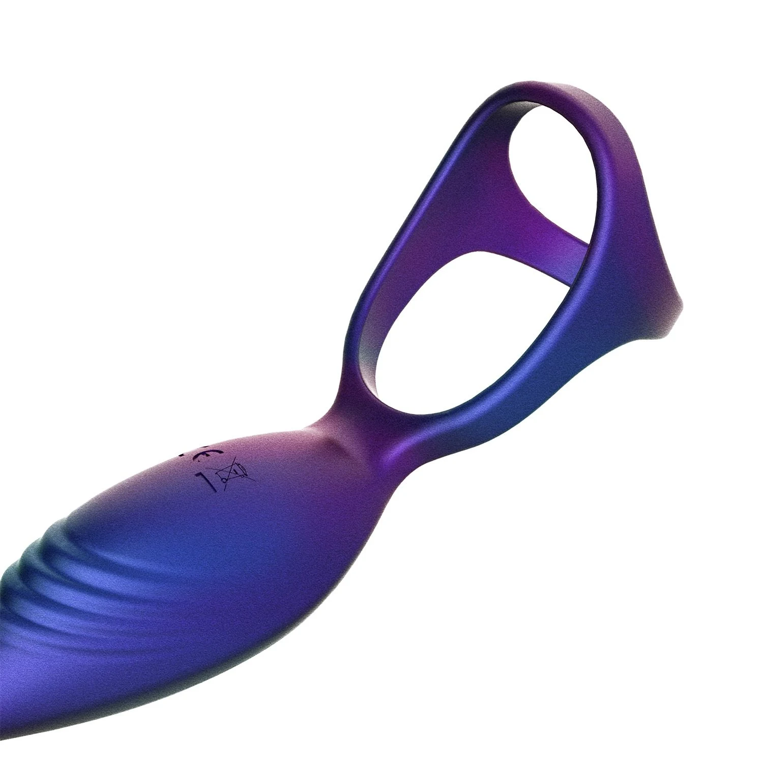 Prostatastimulator mit Penisring und Fernbedienung von Hueman