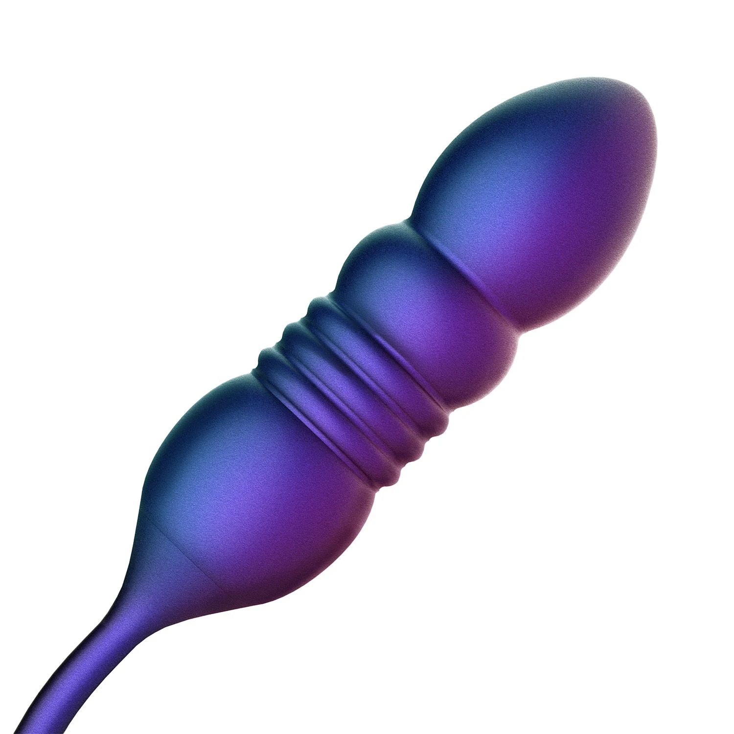 Lila Hueman Deep Impact Cock- & Ballring für doppelte Stimulation