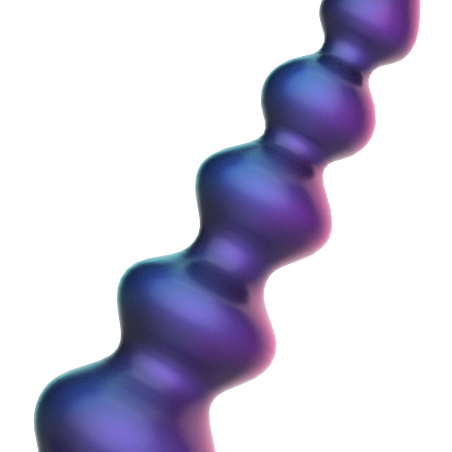 Analplug mit Perlenform für sanftes Vortasten bis zur größten Perle