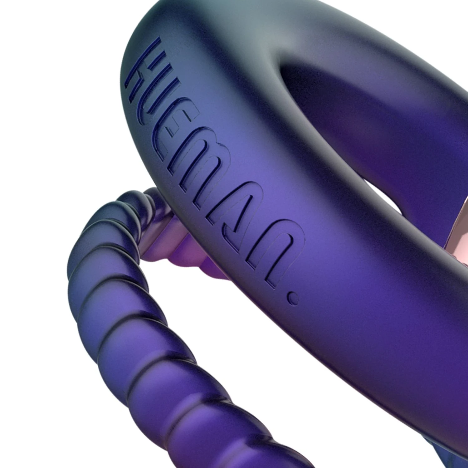 Wasserfester Hueman Jupiter Penisring mit verstellbarer Vibration