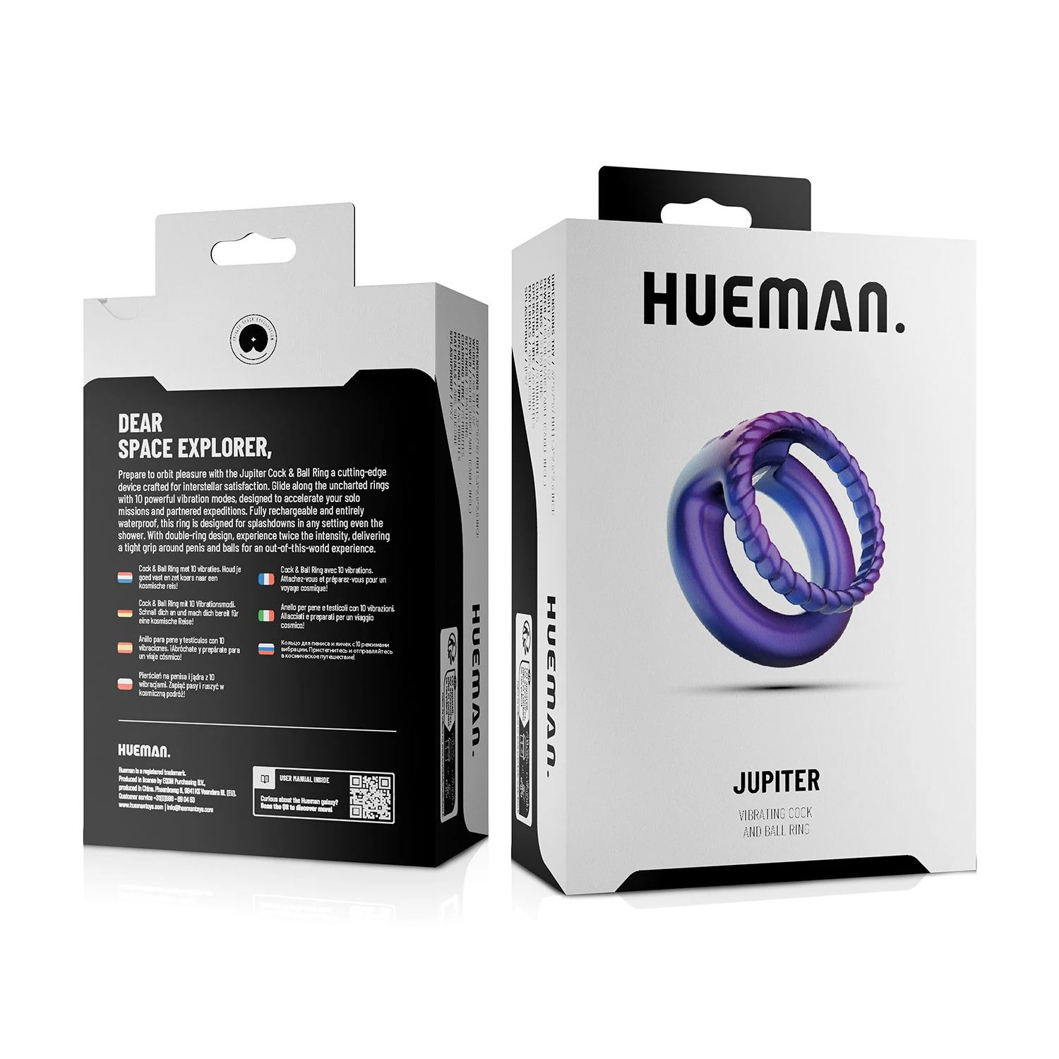 Hueman Cockring Jupiter mit äußerem Durchmesser von 68 mm