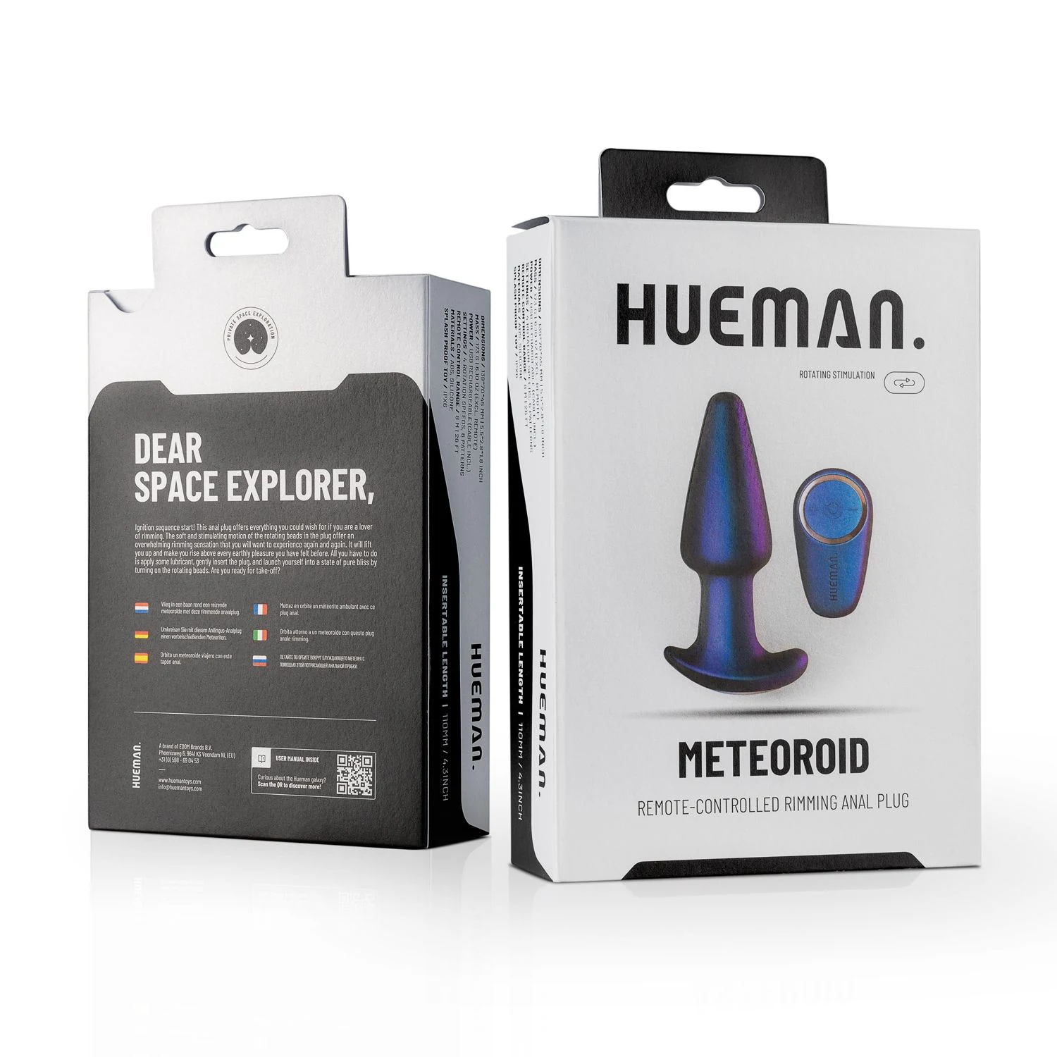 Hueman Meteoroid Analplug für erfahrenere Nutzer