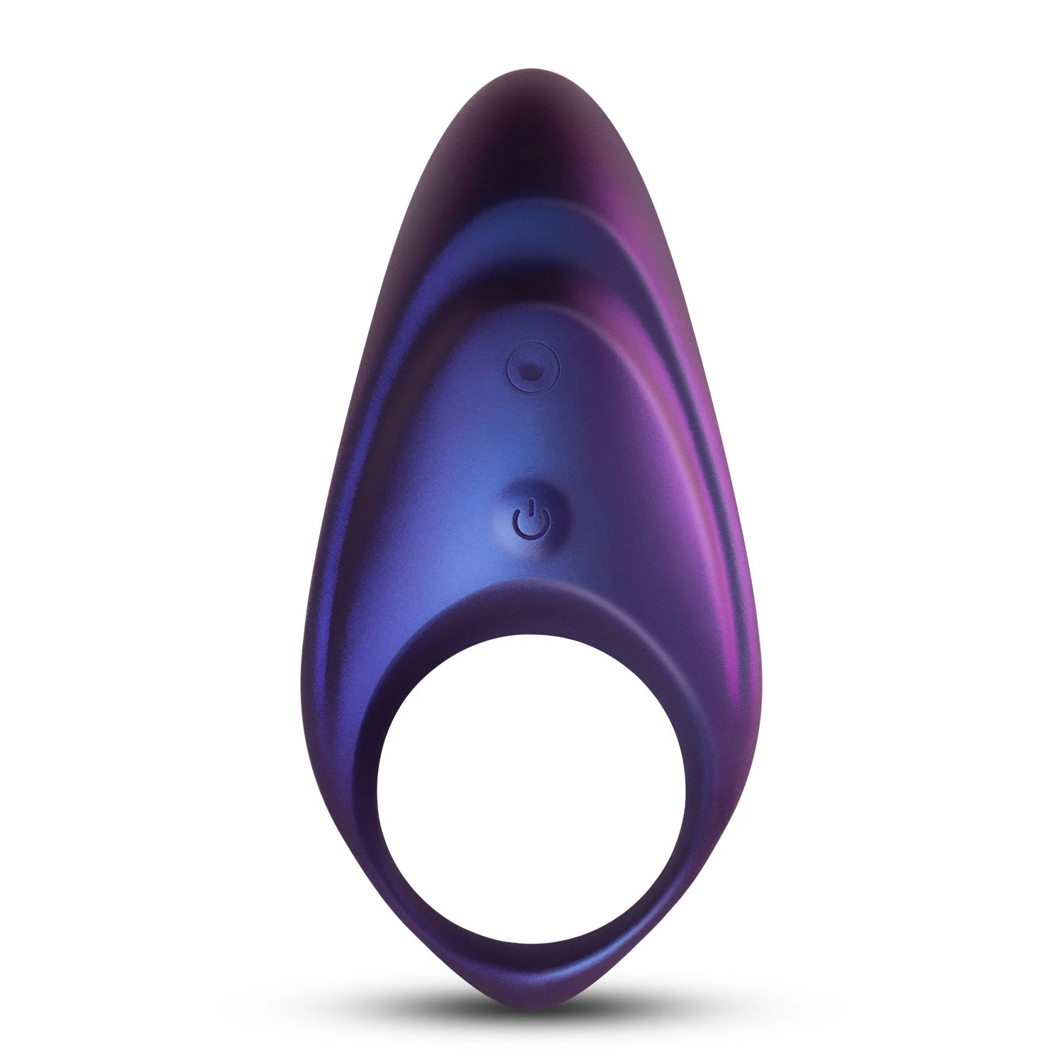 Neptune Penisring mit Fernsteuerung, USB-Ladekabel und lila Design