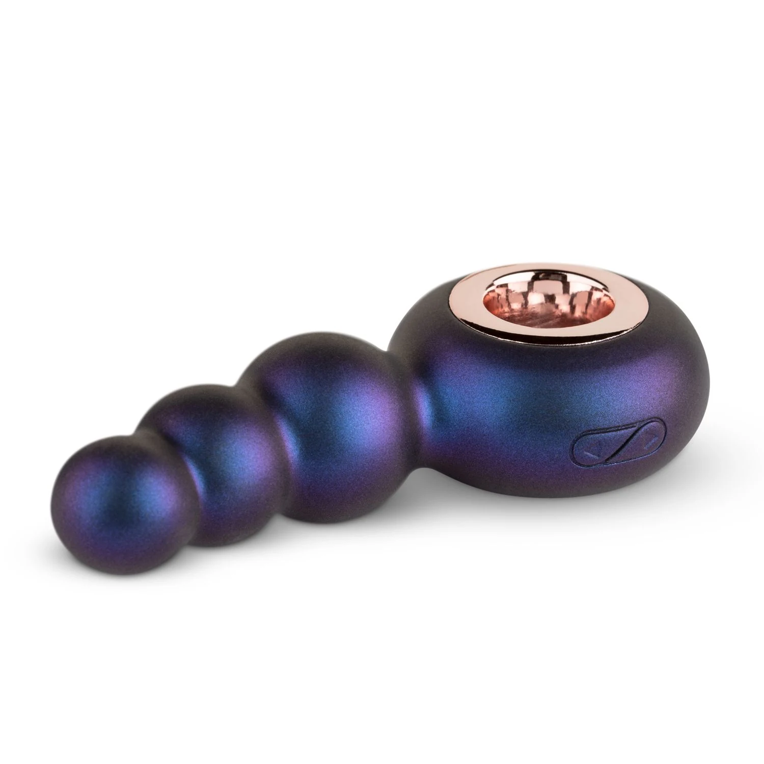 Lila Prostata Stimulator von Hueman mit variierenden Vibrationen