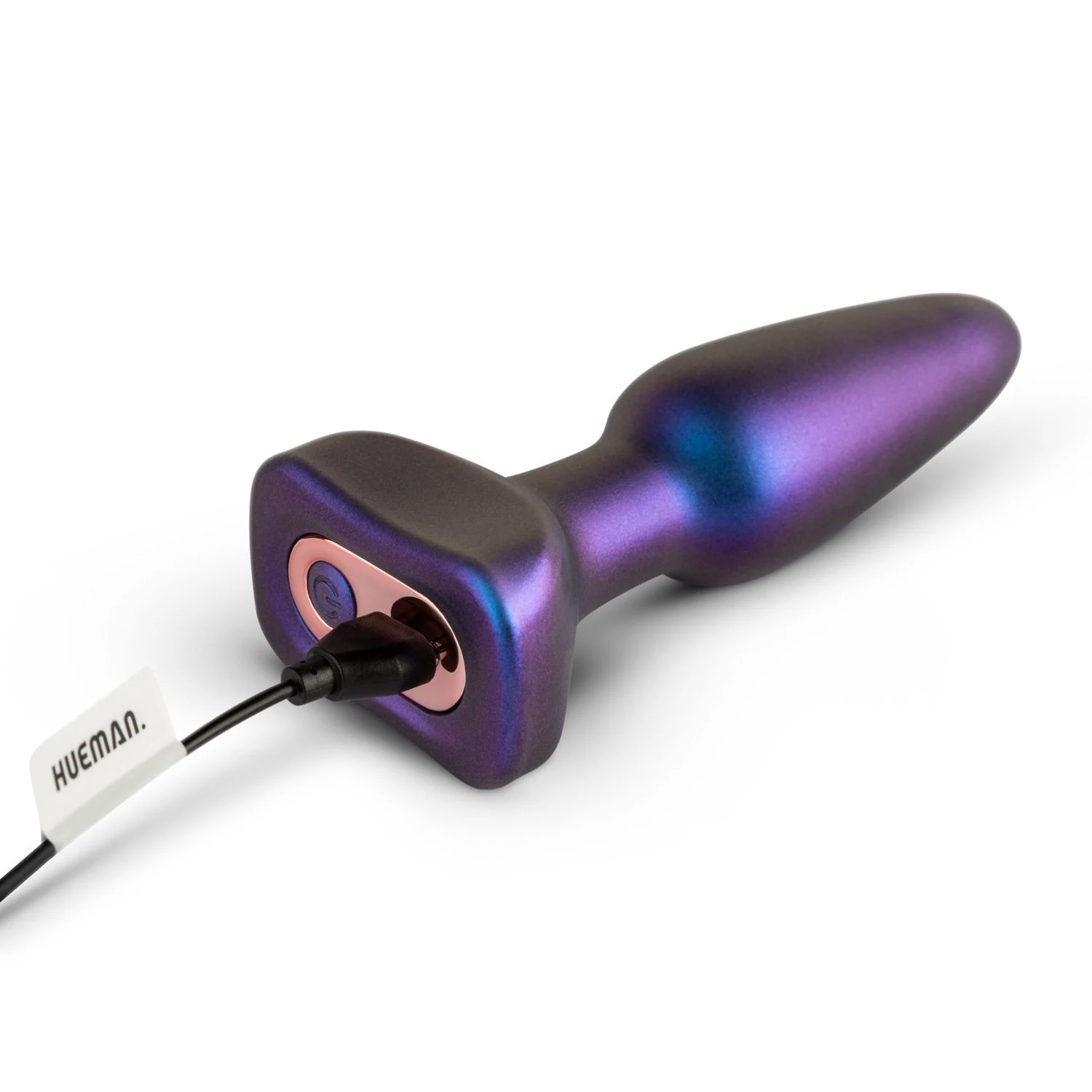Hueman Vibrator- und Stoß-Butt Plug mit klassischem Design