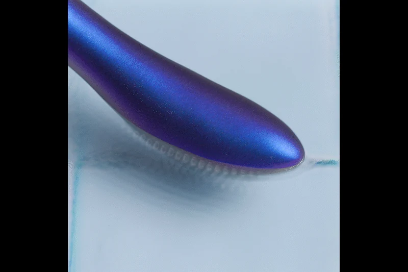 Lila Hueman Uranus Analvibrator aus Silikon für Prostata- und Anusstimulation