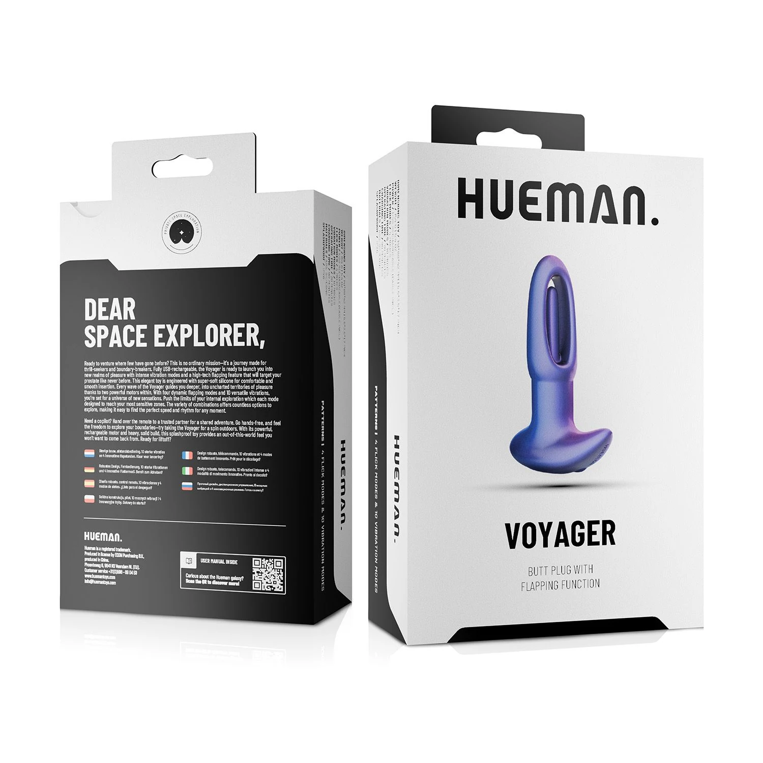 Lila Analplug mit 141 mm Länge und 34 mm maximalem Durchmesser