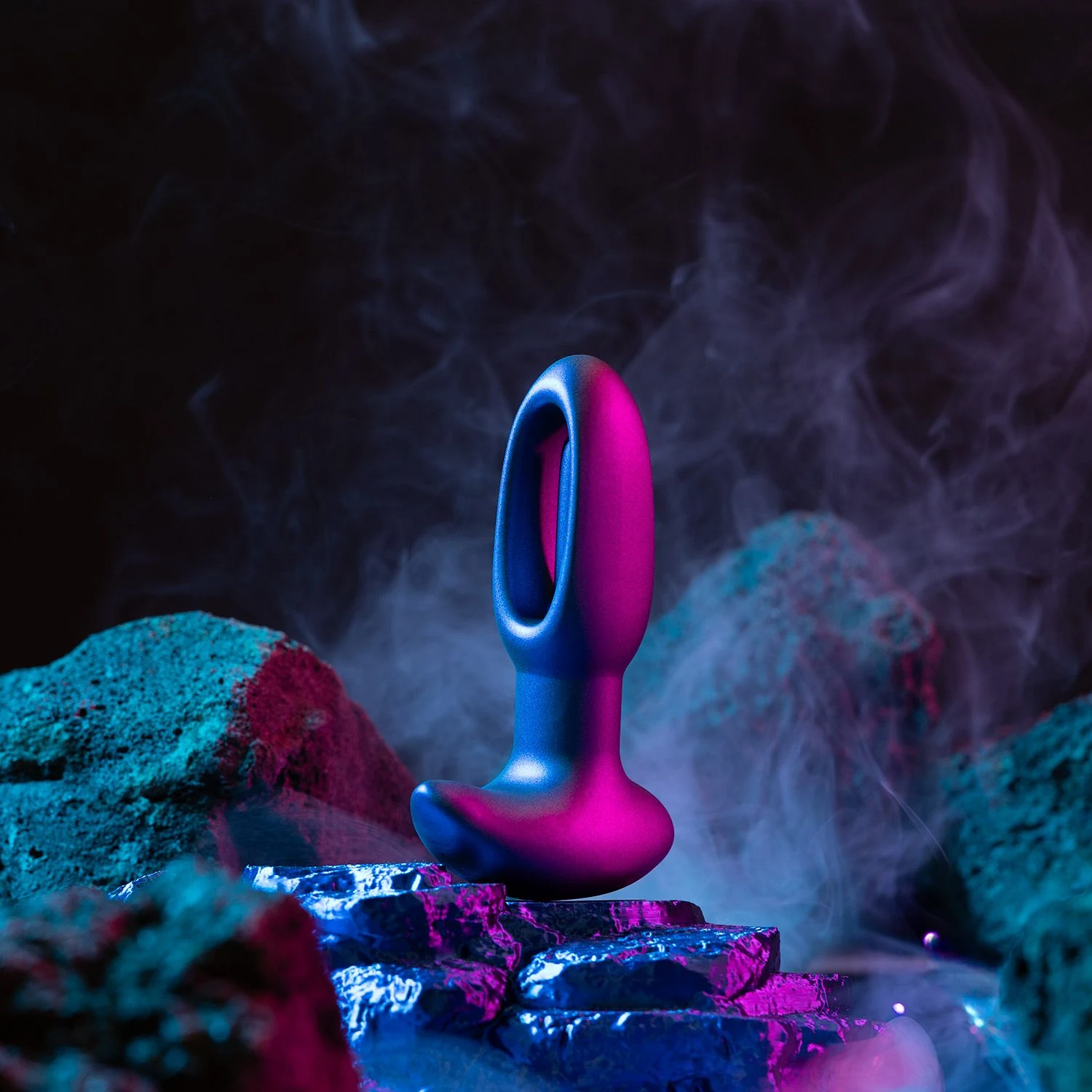Wiederaufladbarer Hueman Analplug mit USB-Ladekabel