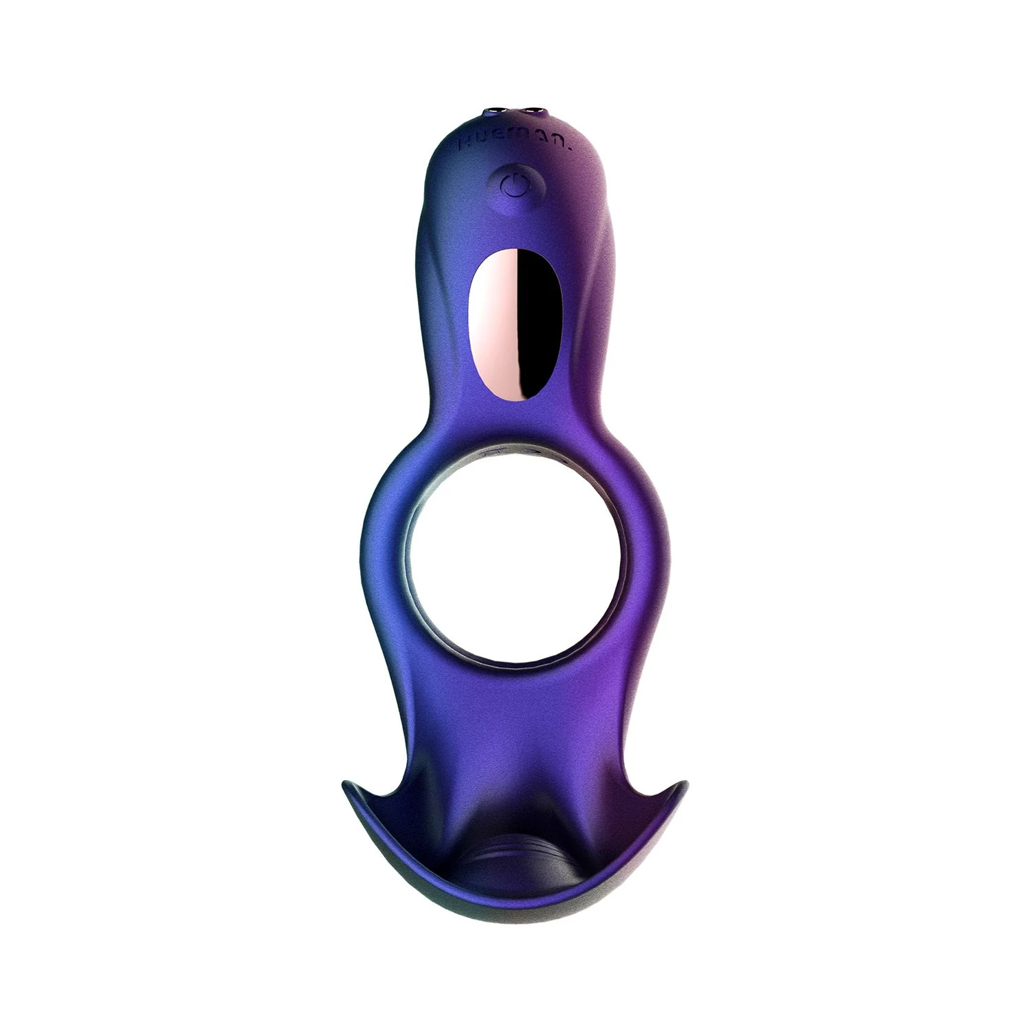 3-in-1 Penisring von Hueman mit zusätzlichem Stimulator für den Partner