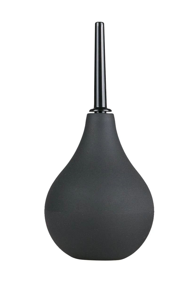 Schwarze Intimdusche Medium von Toys Anal Collection mit 125-ml-Flakon