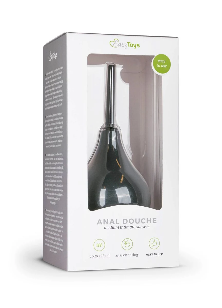 Toys Anal Collection Intimdusche in Schwarz für anale und vaginale Anwendung