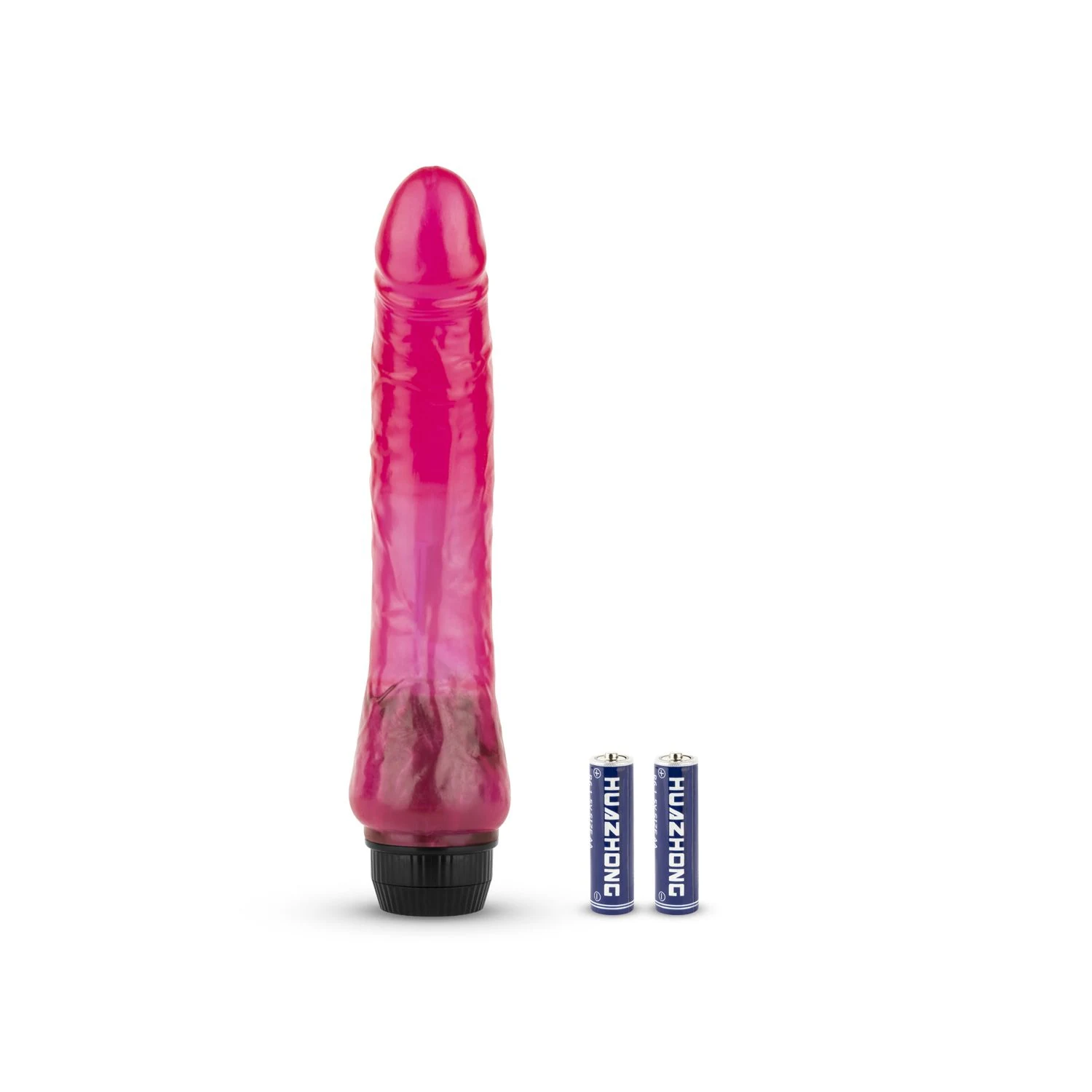 Detailansicht des Jelly Passion Vibrators mit strukturierter Basis