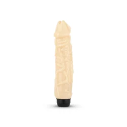 Jelly Supreme realistischer Vibrator 24 cm in Beige mit geädertem Schaft
