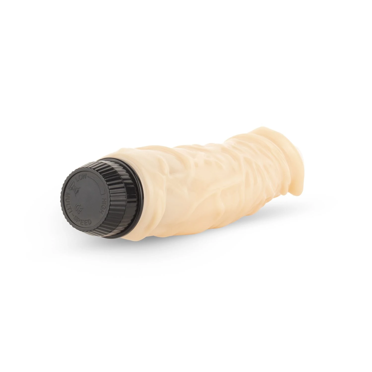Beiger Jelly Supreme Vibrator für vaginale Stimulation mit 210 mm Einführtiefe