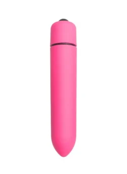 Kugelvibrator Pink als Mini Bullet Vibrator mit Druckknopf