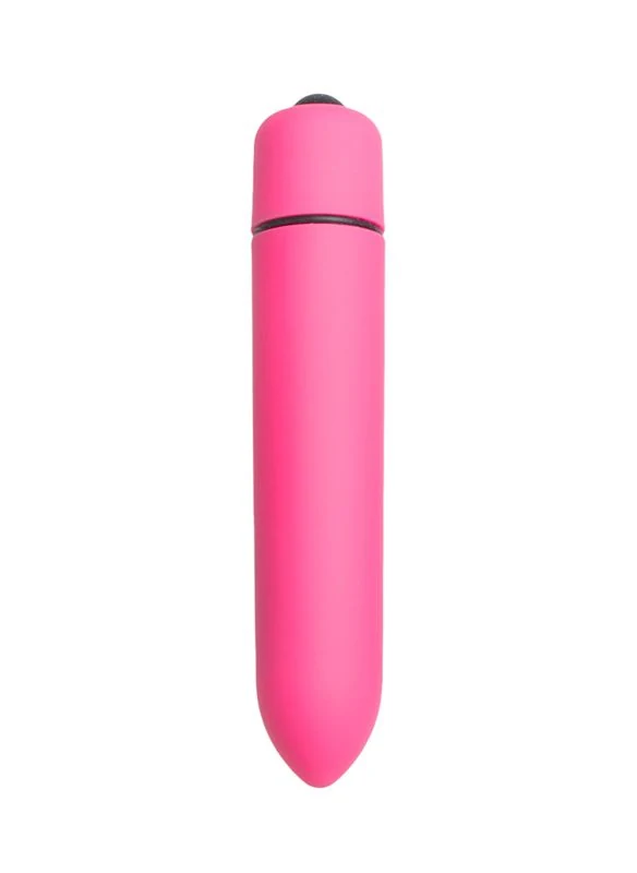 Kugelvibrator Pink als Mini Bullet Vibrator mit Druckknopf