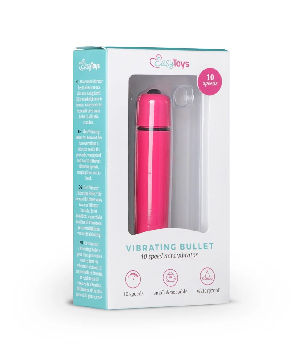 Rosa Kugelvibrator von Toys Mini Vibe Collection, 90 mm lang