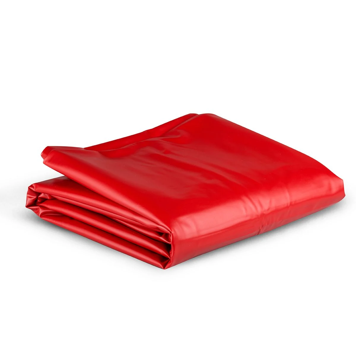Rotes PVC-Laken für Betten bis 230 cm, geeignet für alle Gleitgele
