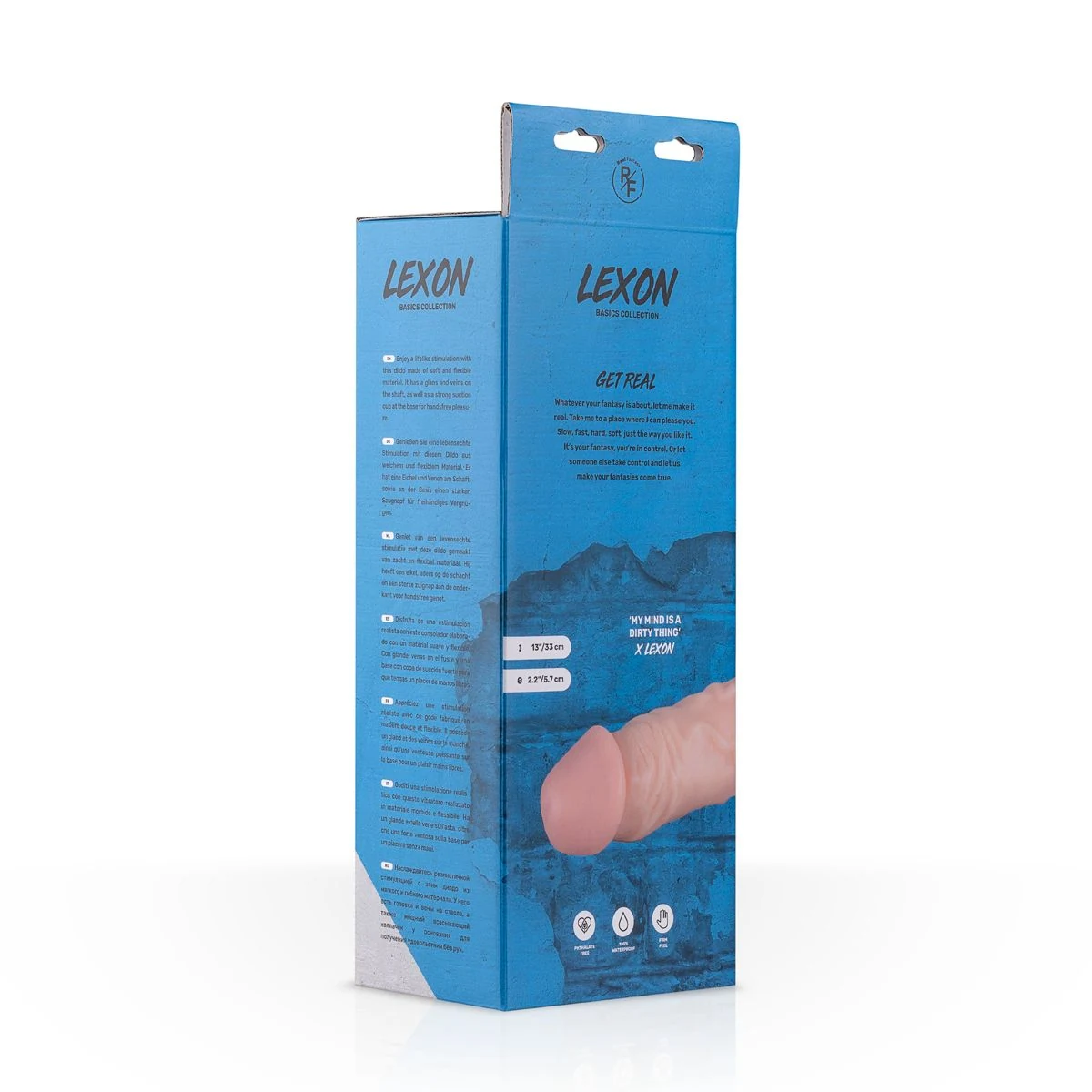 Extra großer Lexon Dildo für vaginale und anale Penetration
