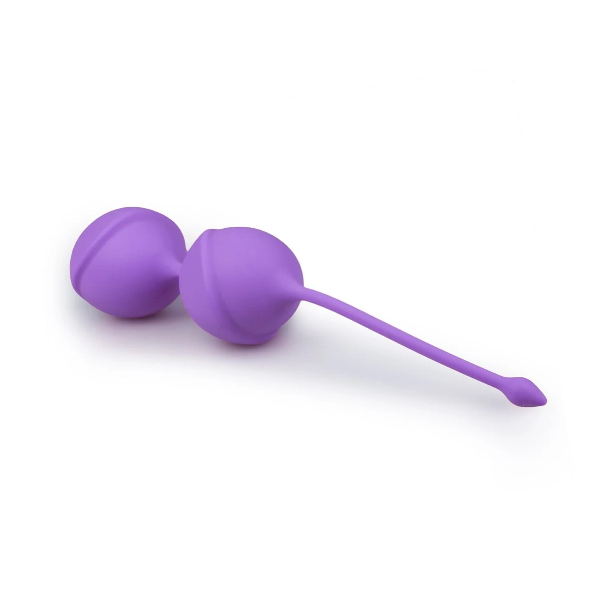 Lila Doppel-Vaginalkugeln von Toys Geisha Collection mit 195 mm Länge