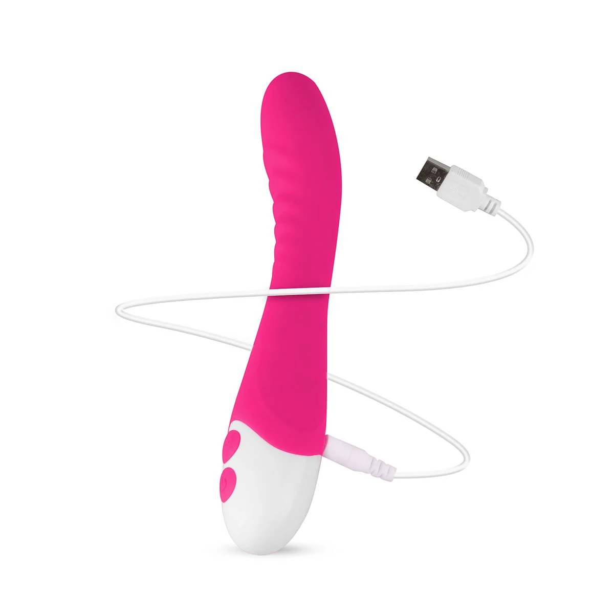Lunar Vibe Vibrator Pink mit Druckknopf-Bedienung
