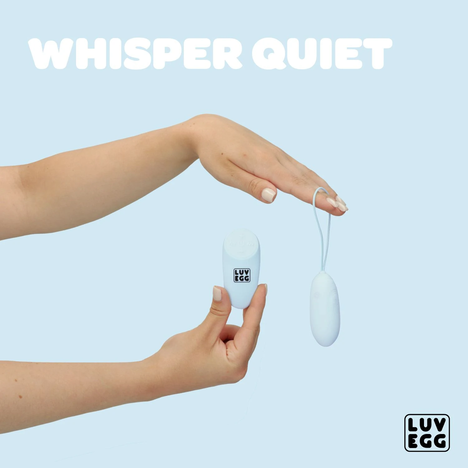 Wasserfestes LUV EGG Vibro-Ei in Blau