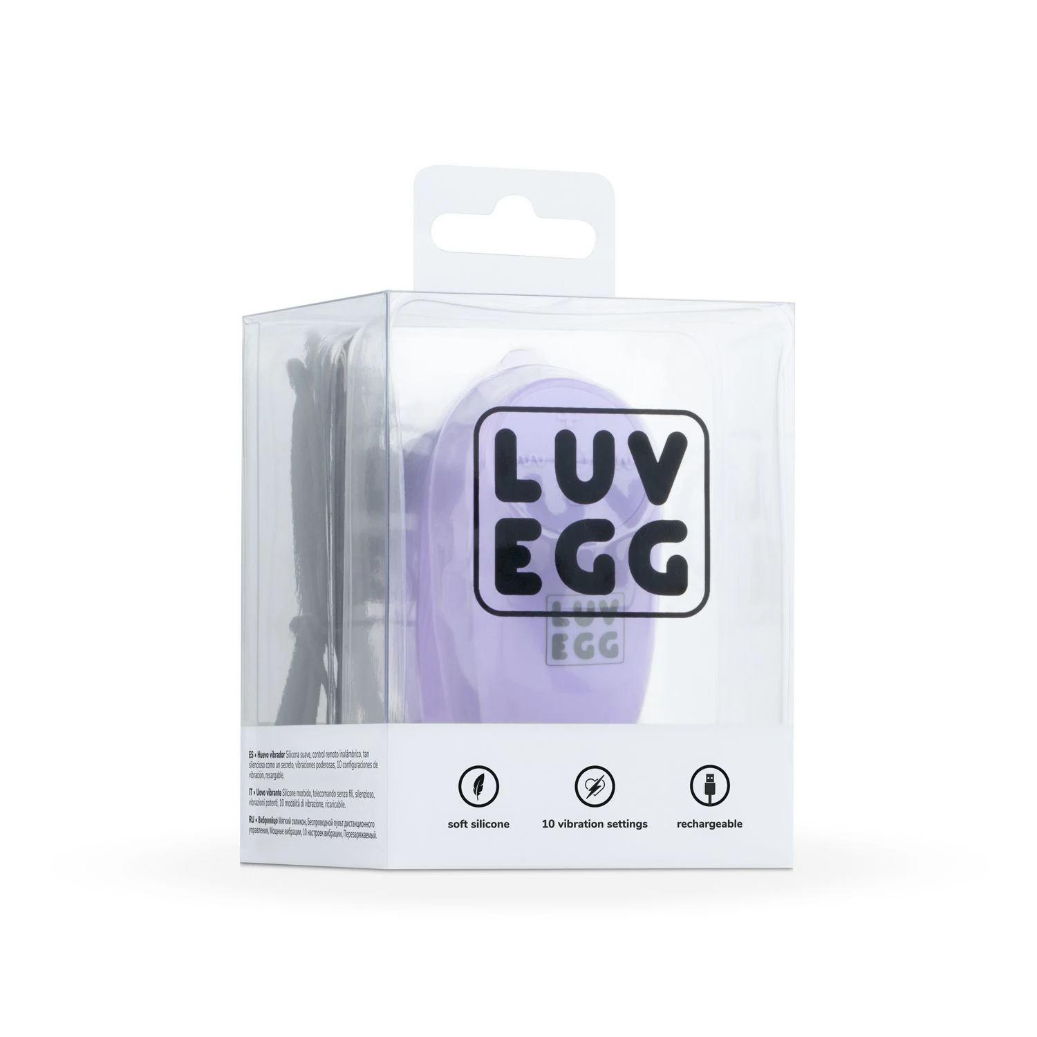 Wasserfestes LUV Egg XL Vibro Ei in Lila