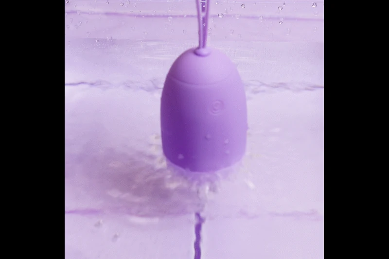 LUV Egg XL Violett mit 10 Stufen und USB-Ladekabel