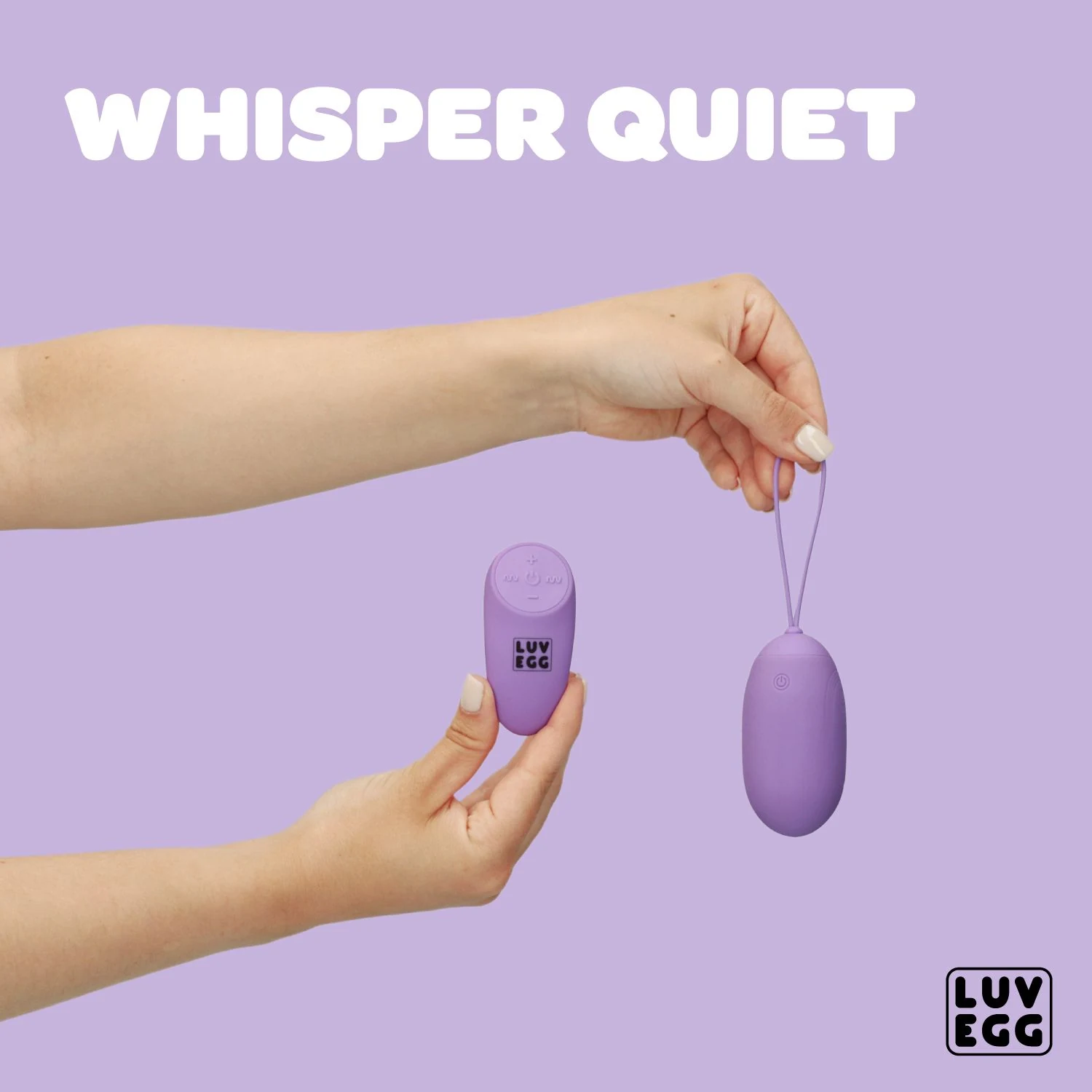 Violettes LUV Egg XL mit Fernbedienung für Paare