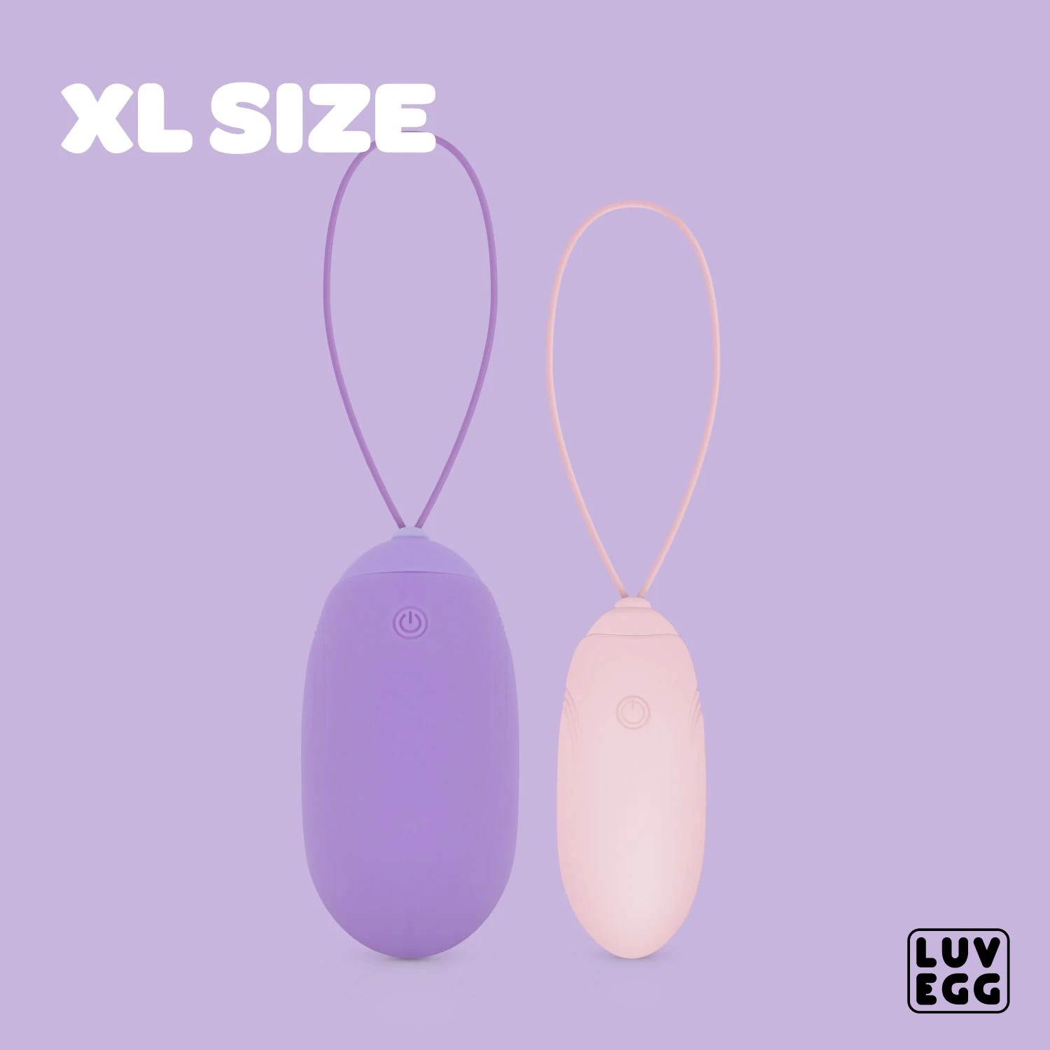 LUV Egg XL aus Silikon und ABS in violetter Ausführung