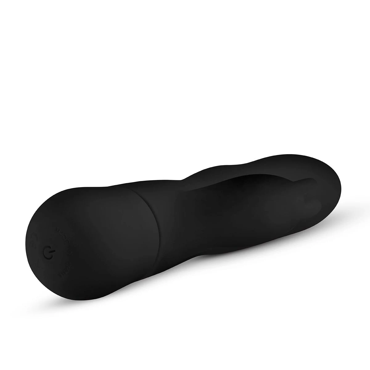 Schwarzer G-Punkt Vibrator mit flexibler Form und variierenden Vibrationen