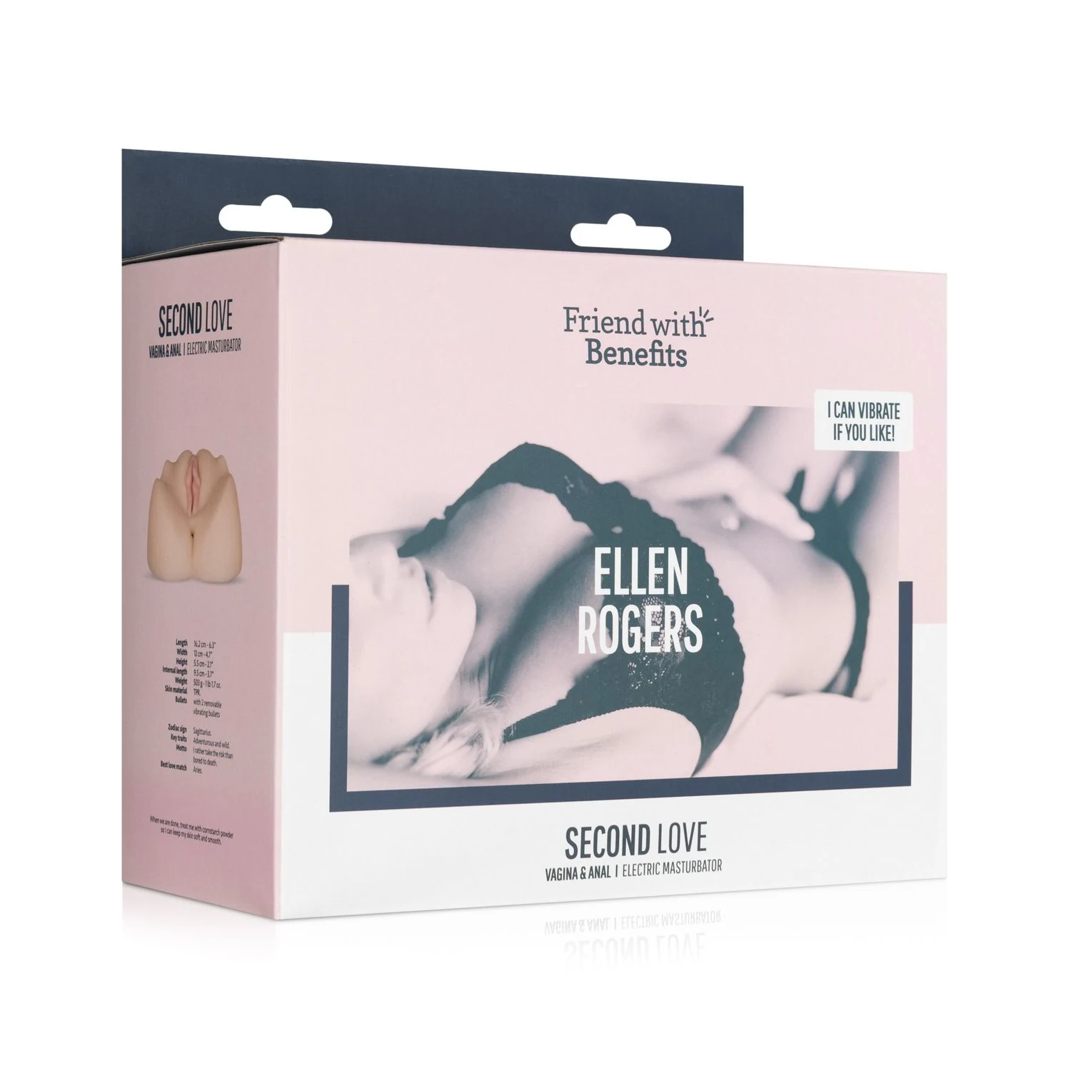 Masturbator für Ihn mit Bullet-Vibrator von Friend with Benefits