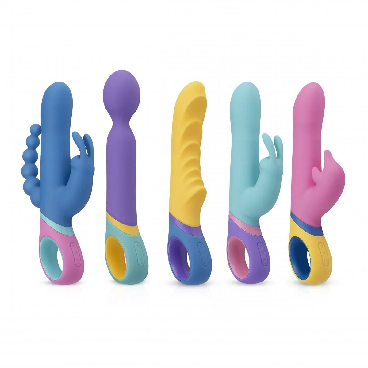 Wasserfester Meta Rabbit Vibrator in farbenfrohem Design